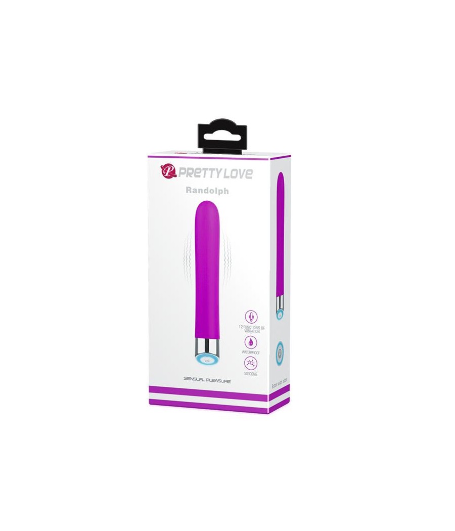 Vibrador Randolph Silicona Purpura