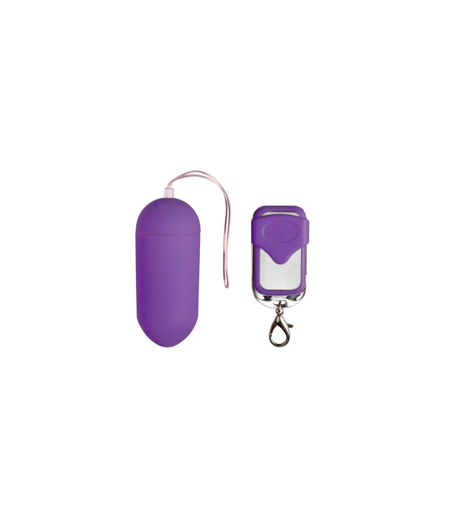 Huevo Vibrador Control Remoto 10 Funciones Purpura