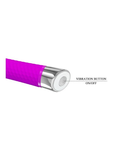 Vibrador Reginald Silicona Purpura