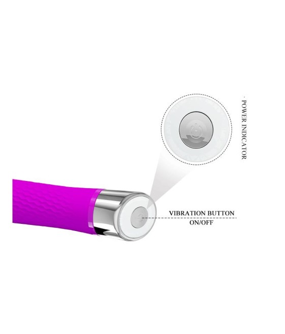 Vibrador Sebastian Silicona Purpura