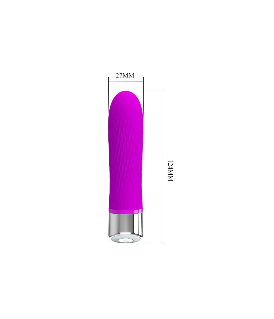 Vibrador Sebastian Silicona Purpura