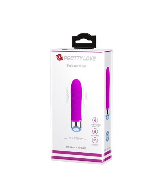 Vibrador Sebastian Silicona Purpura