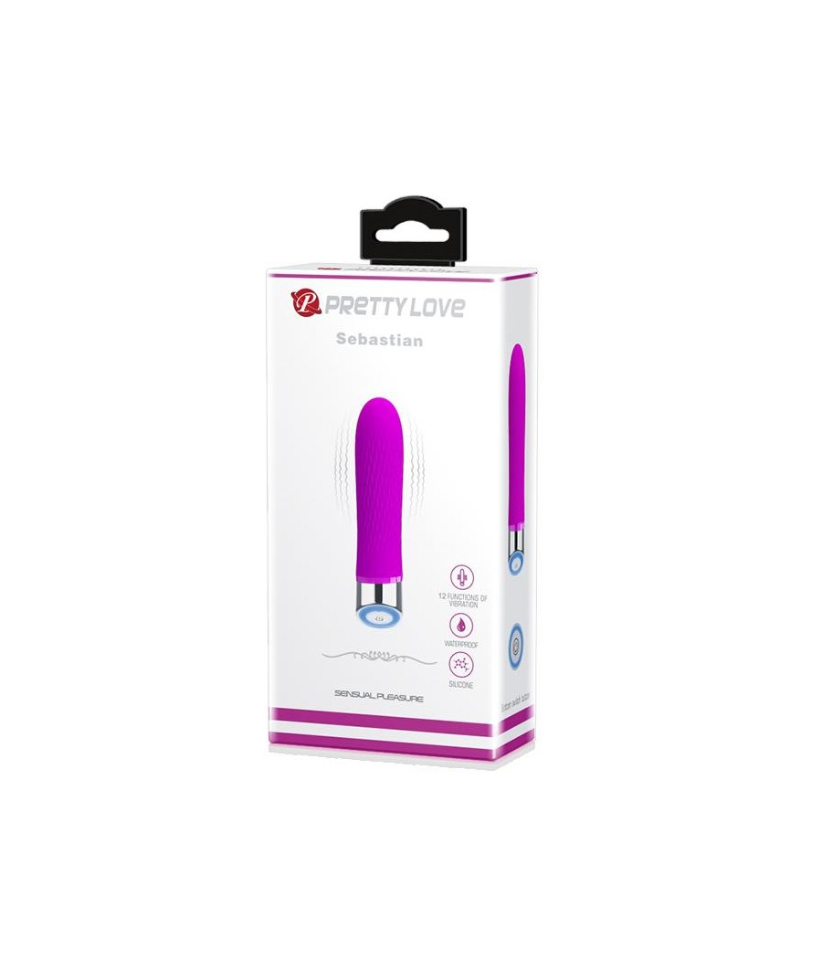 Vibrador Sebastian Silicona Purpura