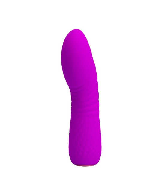 Vibrador Abner USB Silicona Purpura