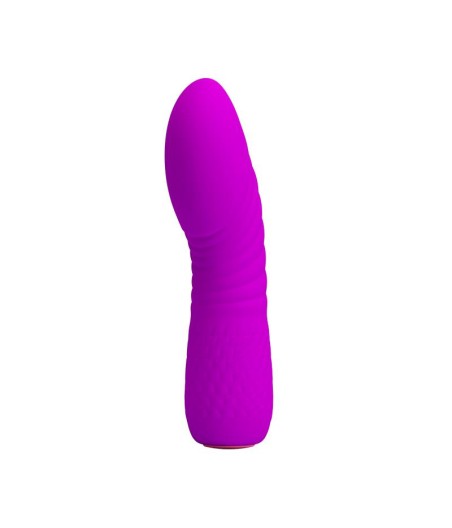 Vibrador Abner USB Silicona Purpura