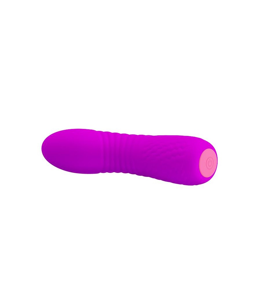 Vibrador Abner USB Silicona Purpura