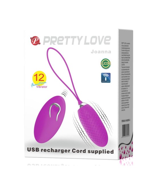 Huevo Vibrador Joanna USB Purpura