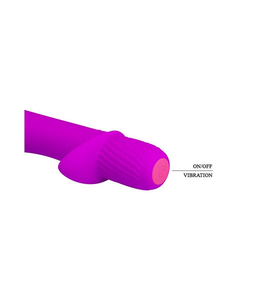 Vibrador Troy USB Silicone Purpura