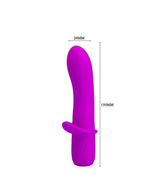 Vibrador Troy USB Silicone Purpura