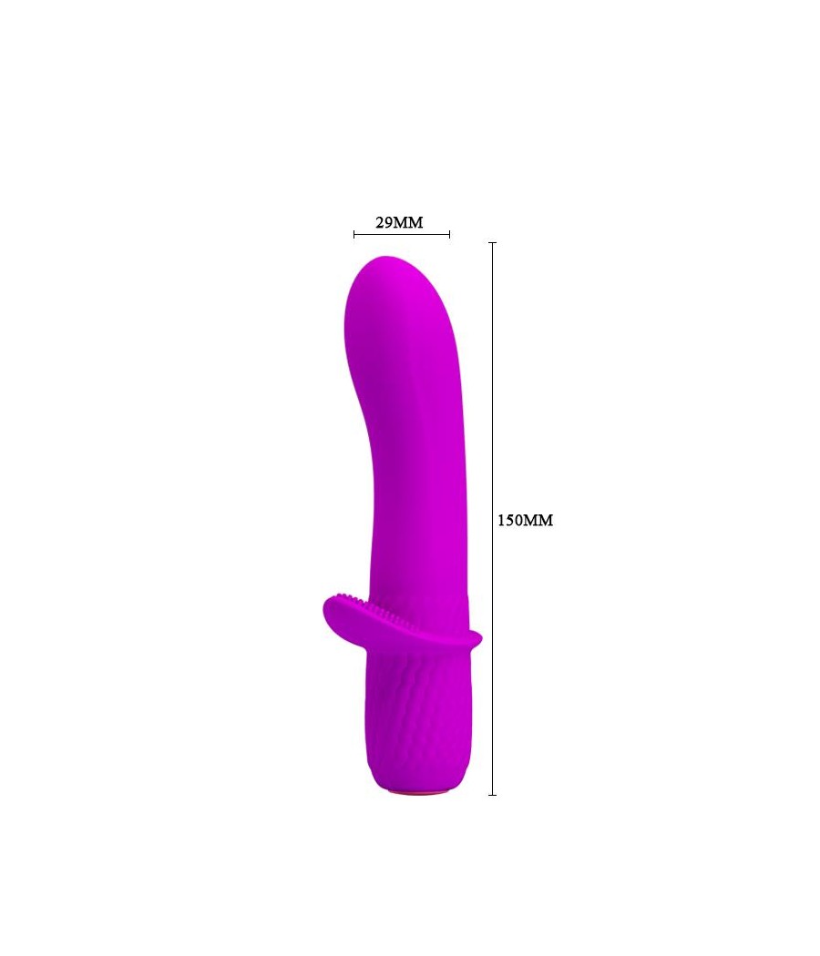 Vibrador Troy USB Silicone Purpura