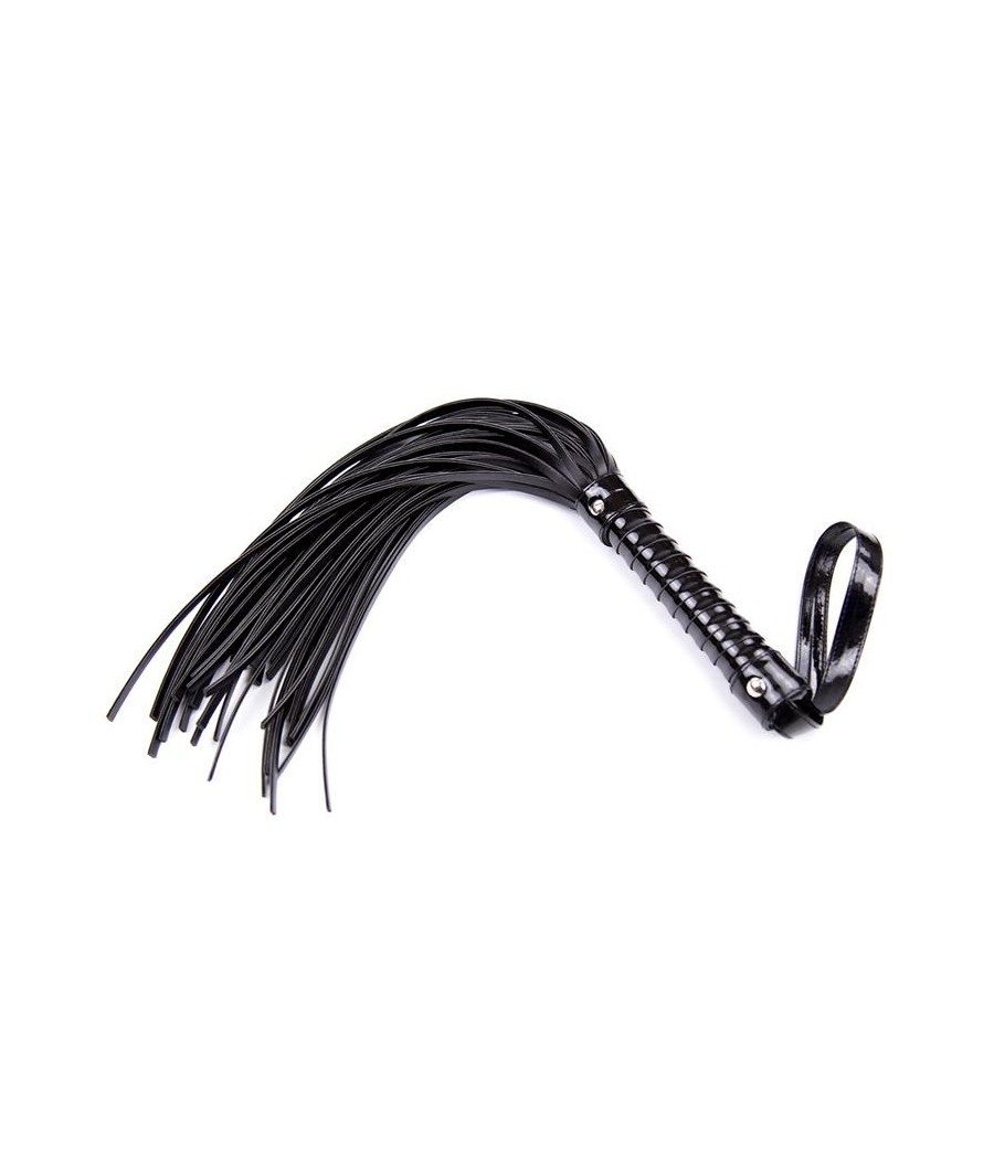 Flogger con Mango Brillante 44 cm Negro