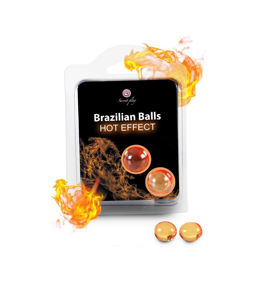 Secret Play Set 2 Brazilian Balls Efecto Calor