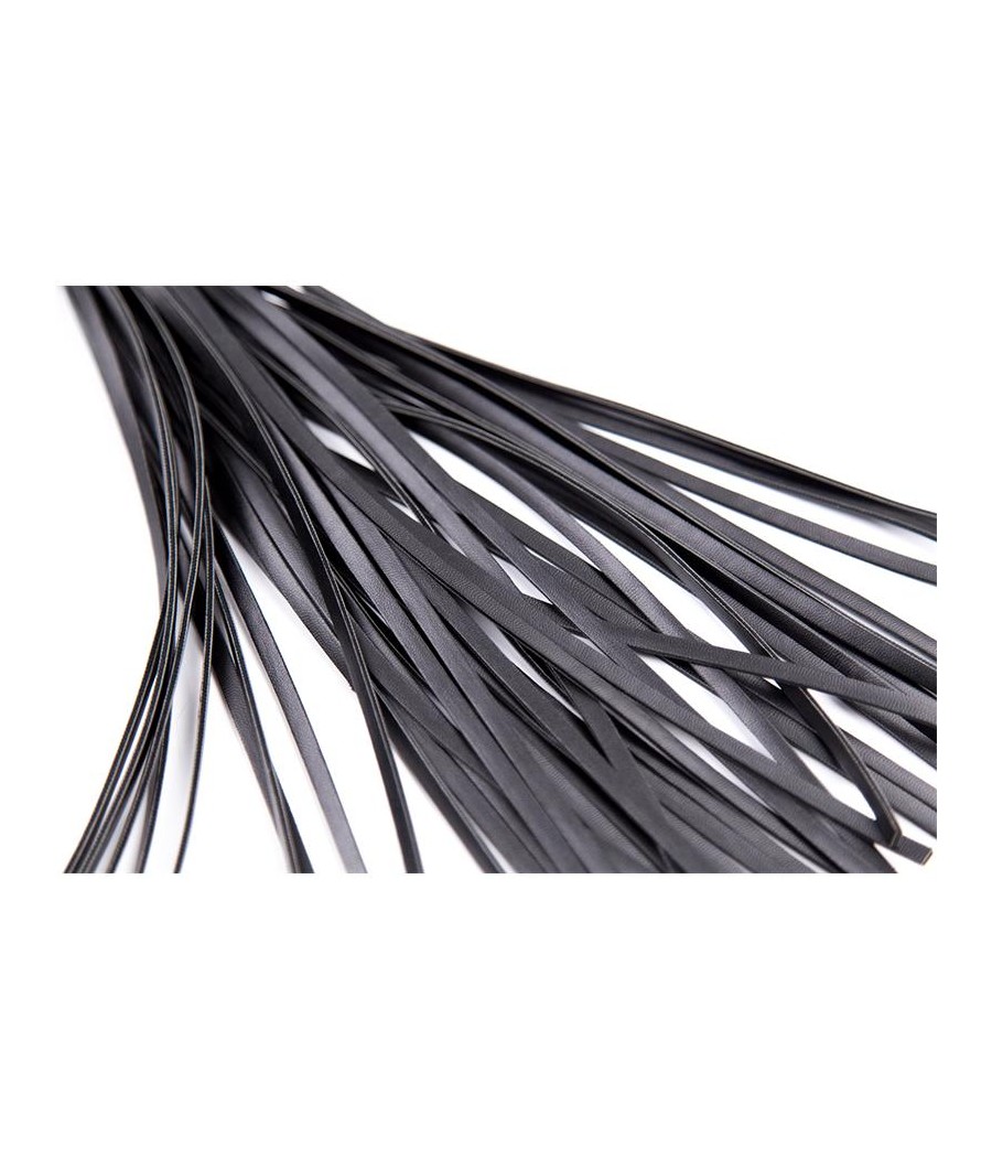 Flogger con Mango Brillante 44 cm Negro