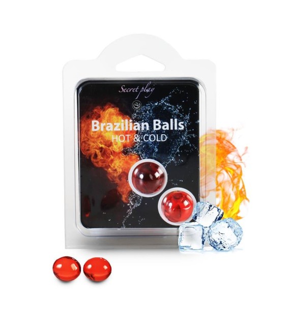 Secret Play Set 2 Brazilian Balls Efecto Hot & Cold