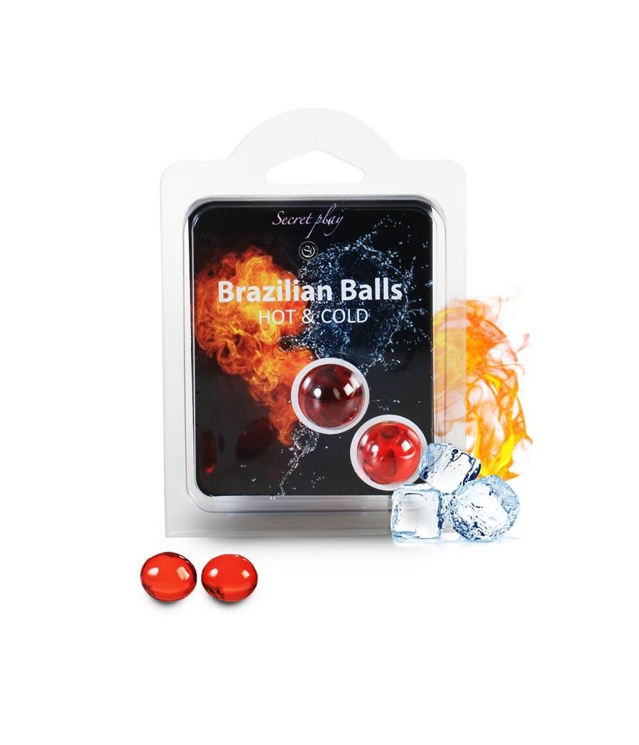 Secret Play Set 2 Brazilian Balls Efecto Hot Cold