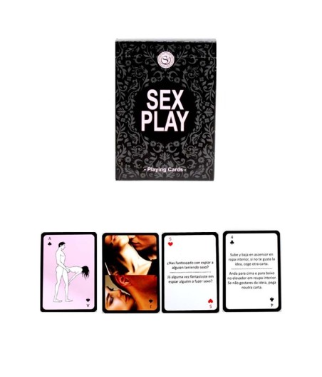 Secret Play Juego Sex Play Playing Cards