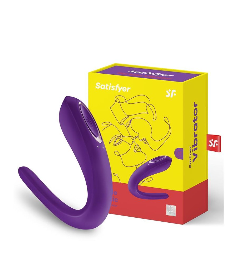 Vibrador para Parejas Partner Double Classic