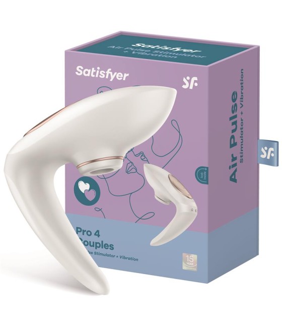 Satisfyer Succionador de Clitoris Pro 4 Couples