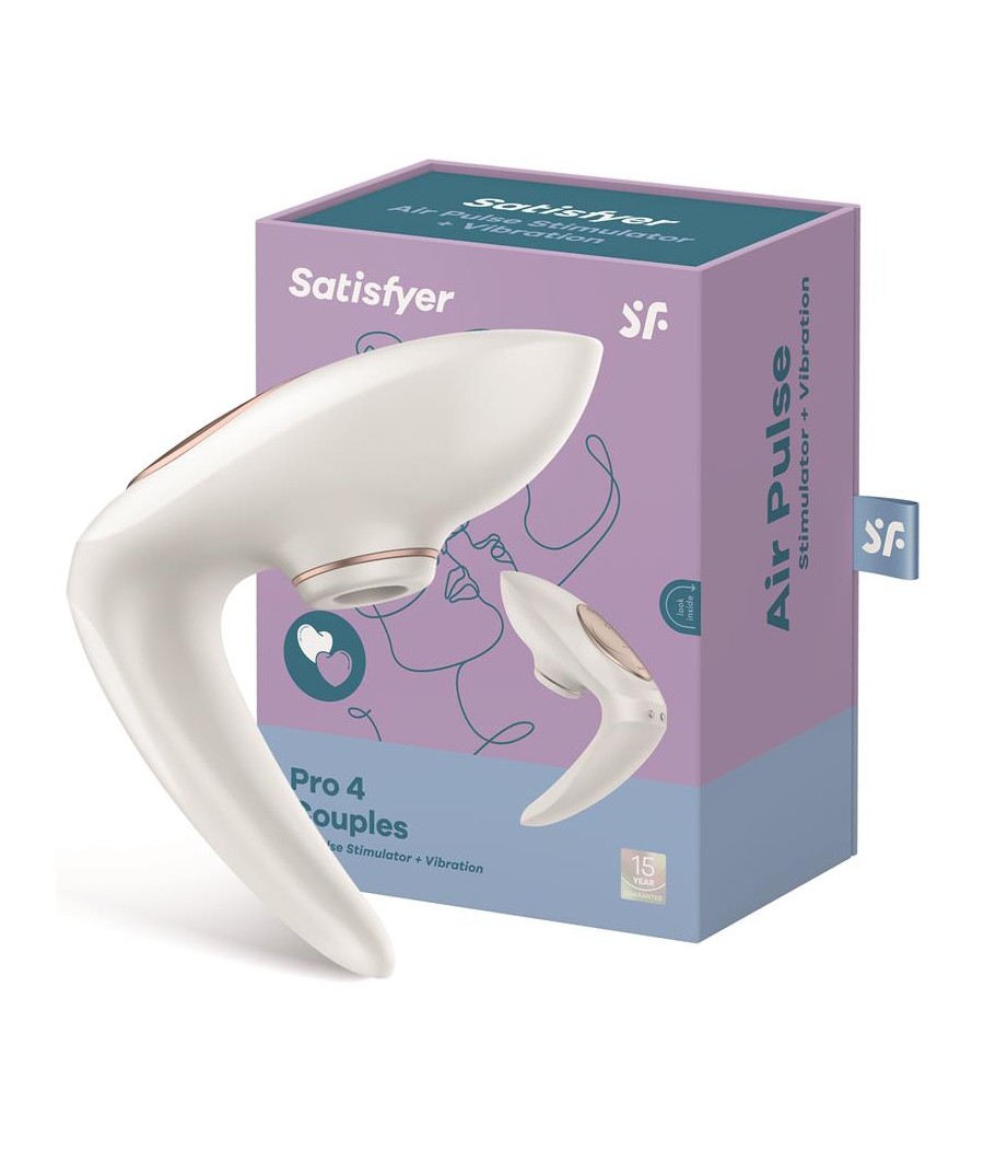 Satisfyer Succionador de Clitoris Pro 4 Couples