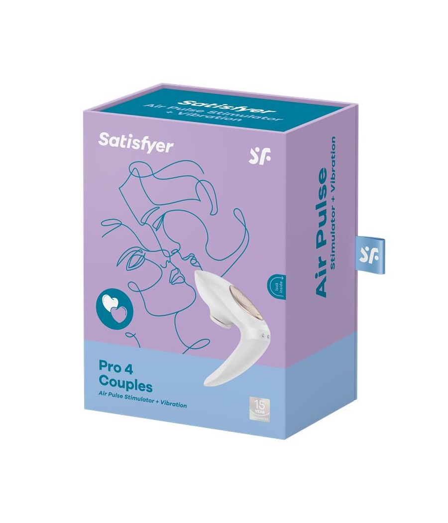 Satisfyer Succionador de Clitoris Pro 4 Couples