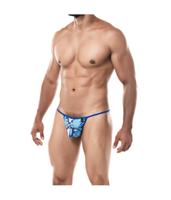 Tanga G String Provocative Estampado Serpiente