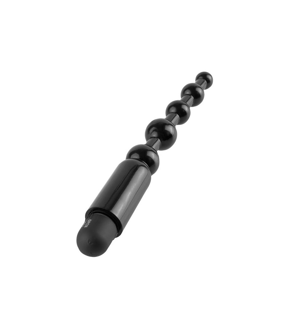 Cadena Anal Power Beads para Principiantes Color Negro