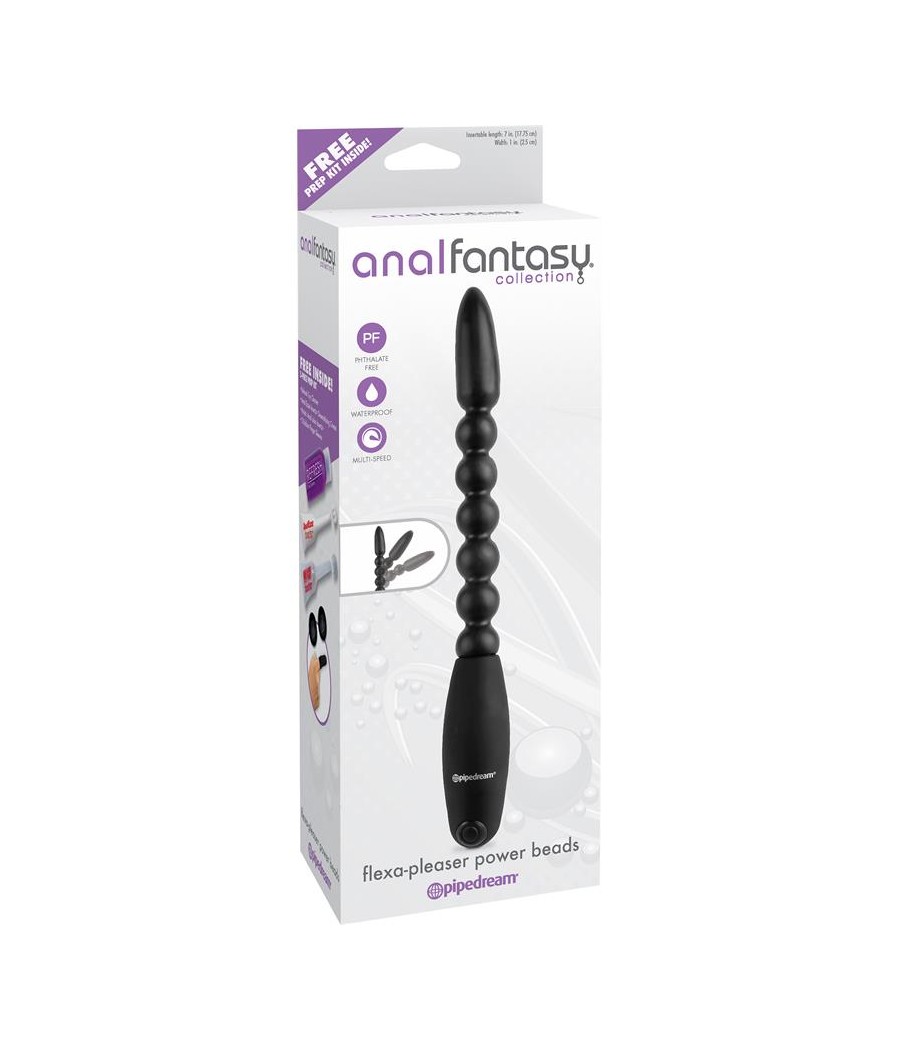 Anal Fantasy Collection Flexa Pleaser Power Beads Color Negro