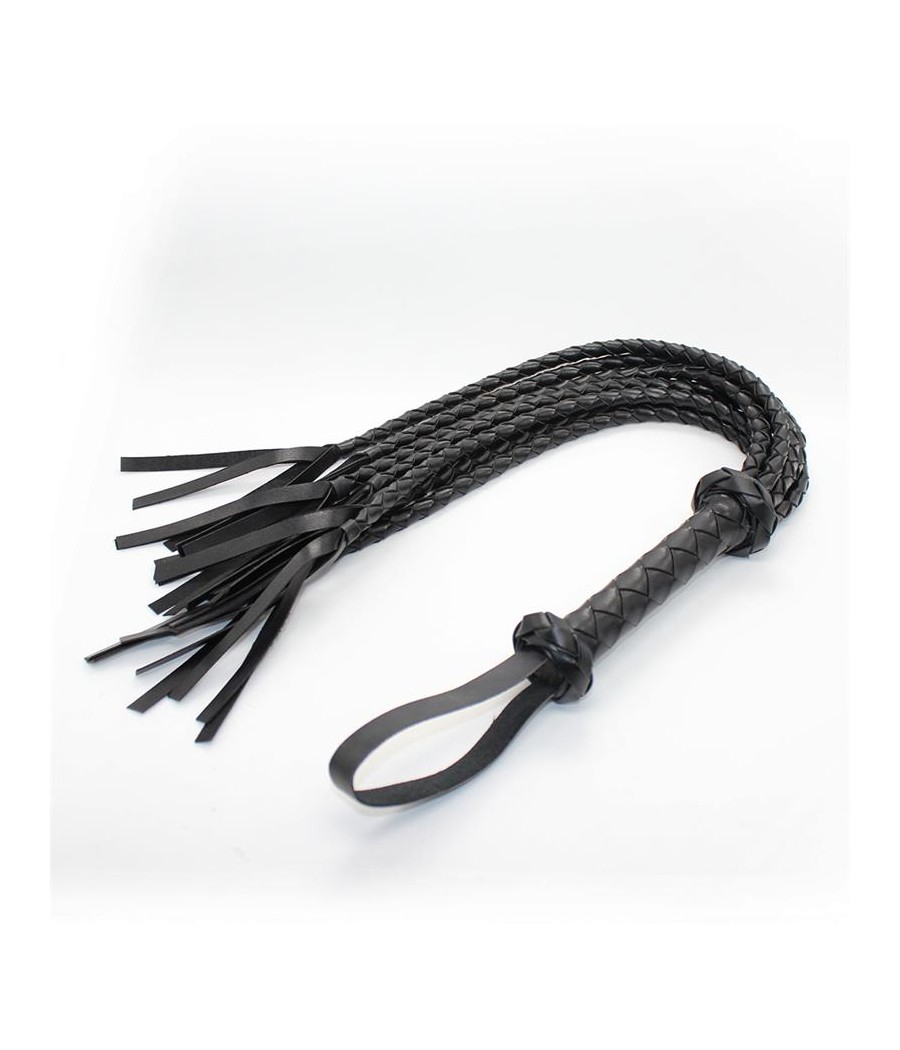 Flogger Trenzado 75 cm Negro