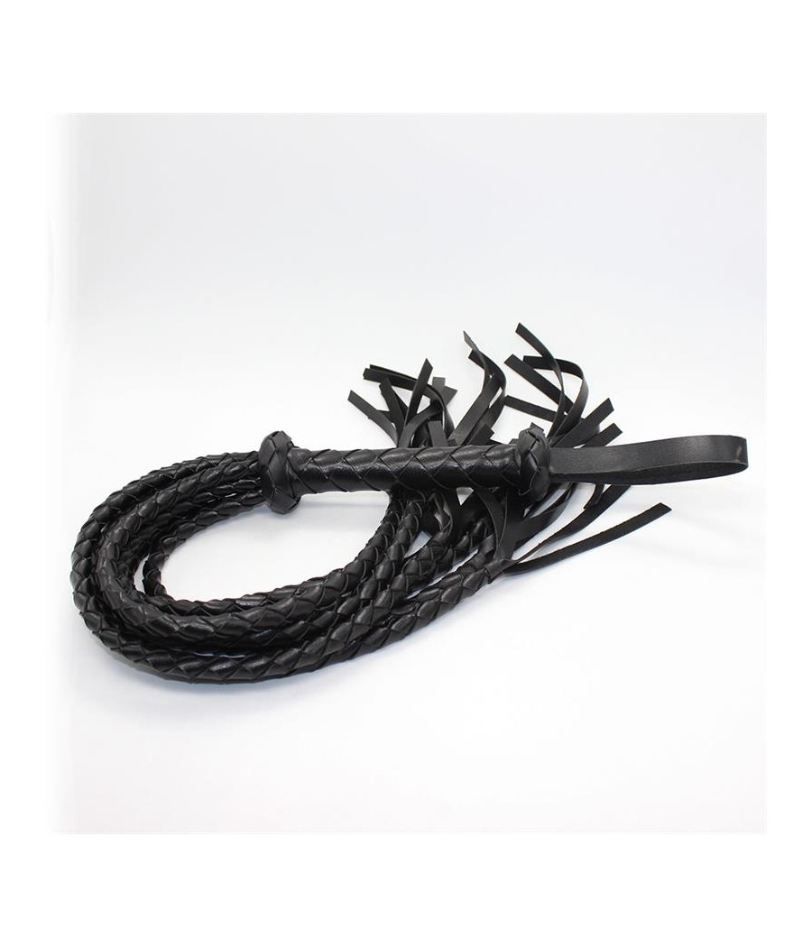 Flogger Trenzado 75 cm Negro