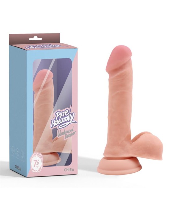 Undressed Debater Dildo Realista Silicona Líquida Dual Density 19.2 cm