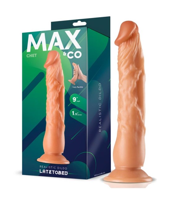 Chet Dildo Realista Natural 9 23 cm