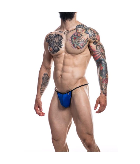 Tanga G String Provocative Royal Blue