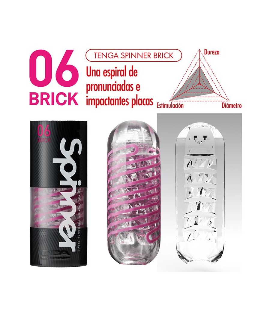 Masturbador Masculino Spinner 06 Brick