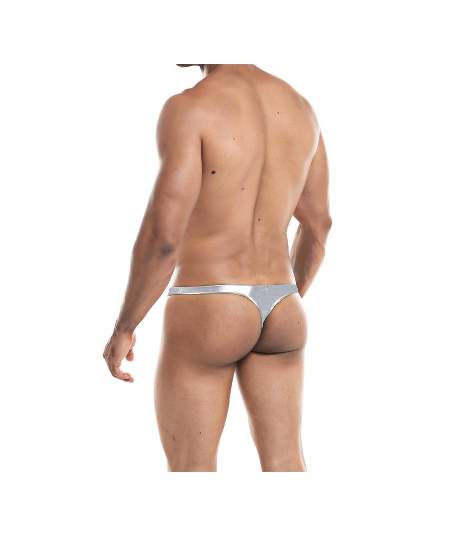 Tanga Classic Provocative Plateado Skai