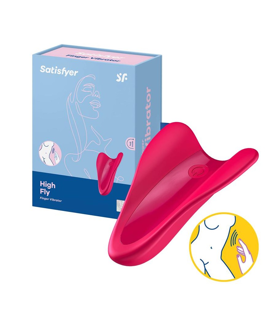 Vibrador High Fly Rojo