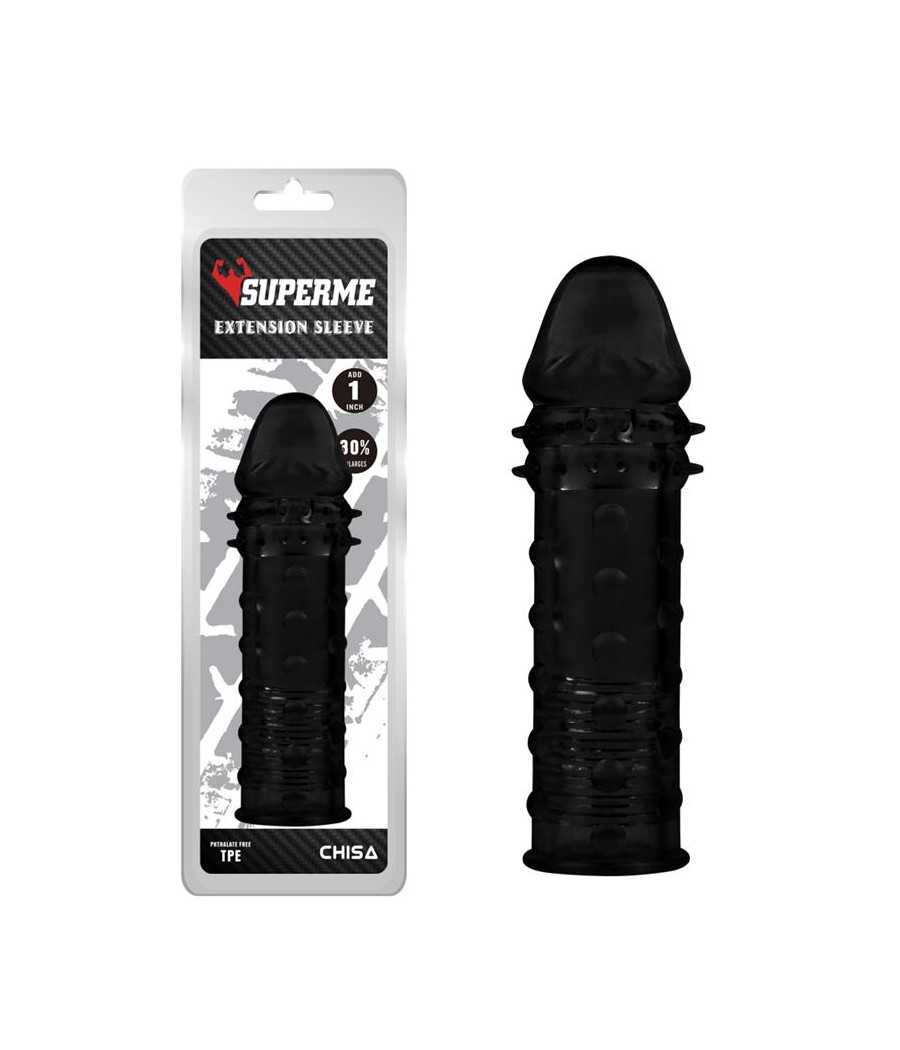 Funda para el Pene Extra Texture Negro