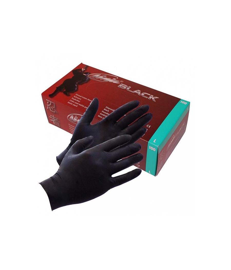 Caja 100 Unidades Guantes de Latex