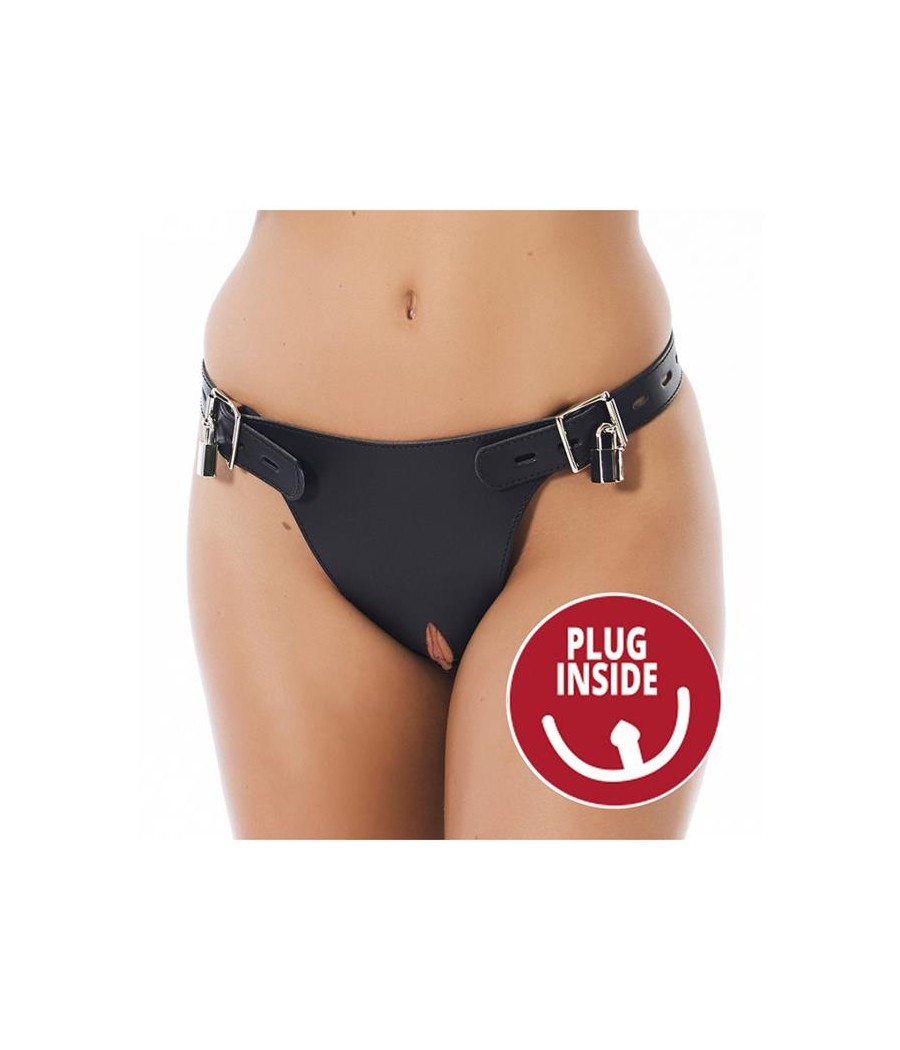 Arnes de Castidad con Plug Anal