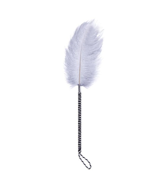 Plumas Estimuladoras 46 cm Blanco/Negro