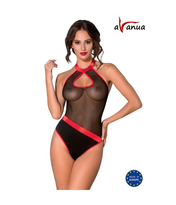 CYRA Body Negro Rojo