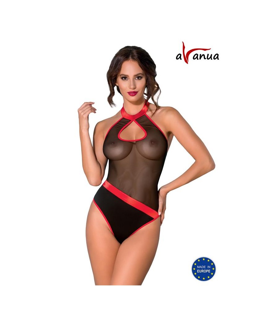 CYRA Body Negro Rojo