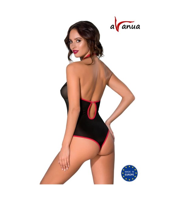 CYRA Body Negro Rojo