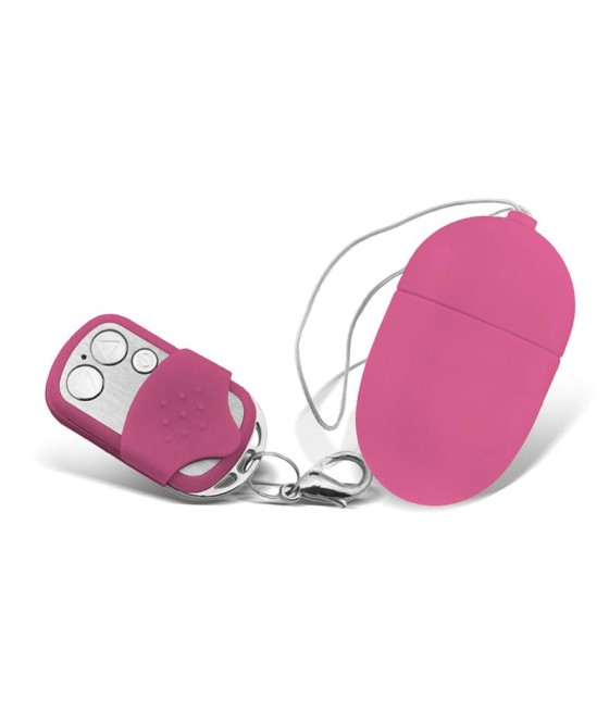 Huevo Vibrador con Control Remoto Tamano Mediano Rosa