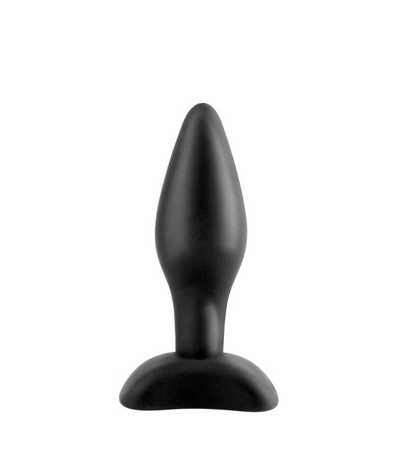 Plug Anal Mini Silicona - Color Negro