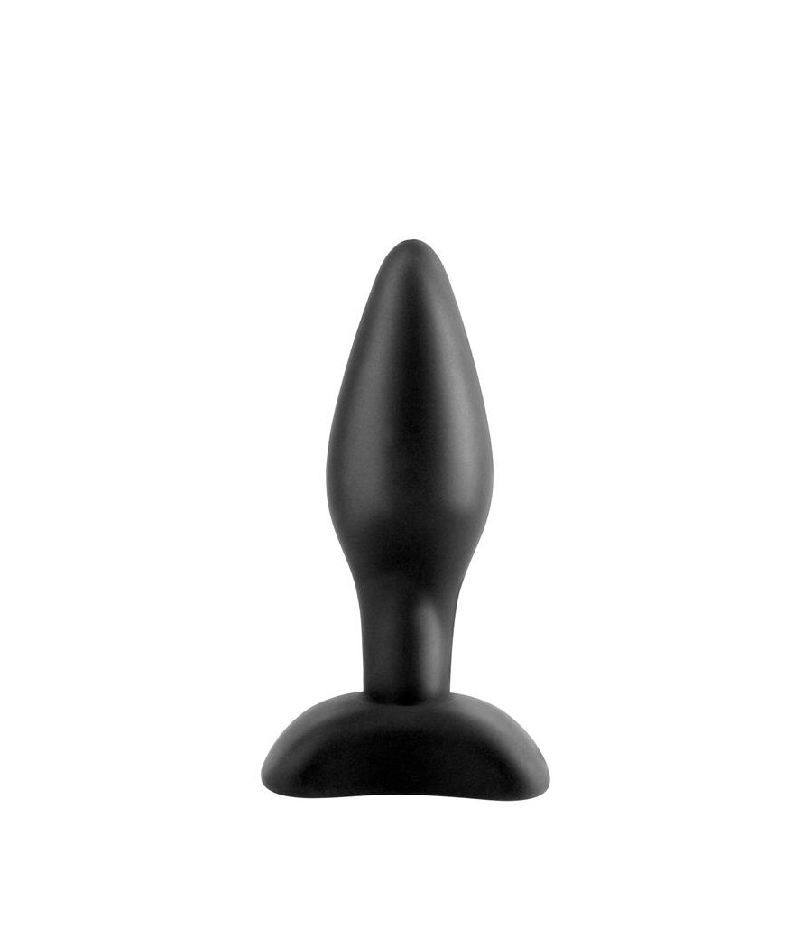 Plug Anal Mini Silicona Color Negro