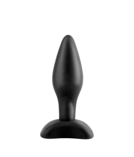 Plug Anal Mini Silicona - Color Negro