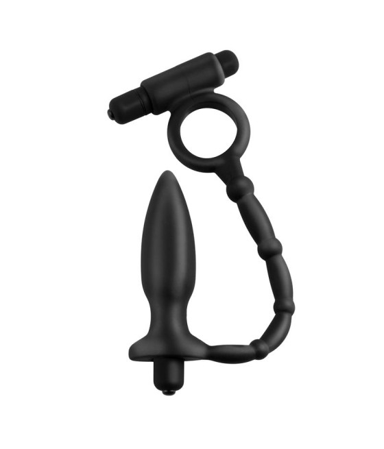 Anal Fantasy Collection  Ass-Kicker with Cockring - Color Negro