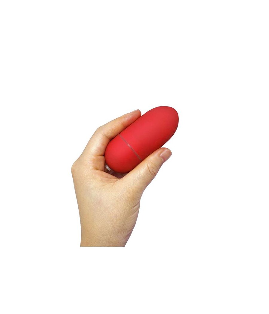 Huevo Vibrador 10 Funciones Rojo