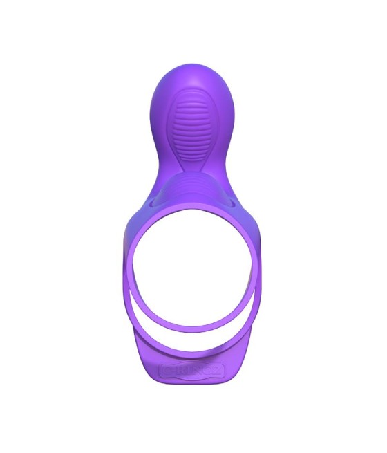 Fantasy C Ringz Anillo Vibrador para Parejas Ultimate Cage Purpura