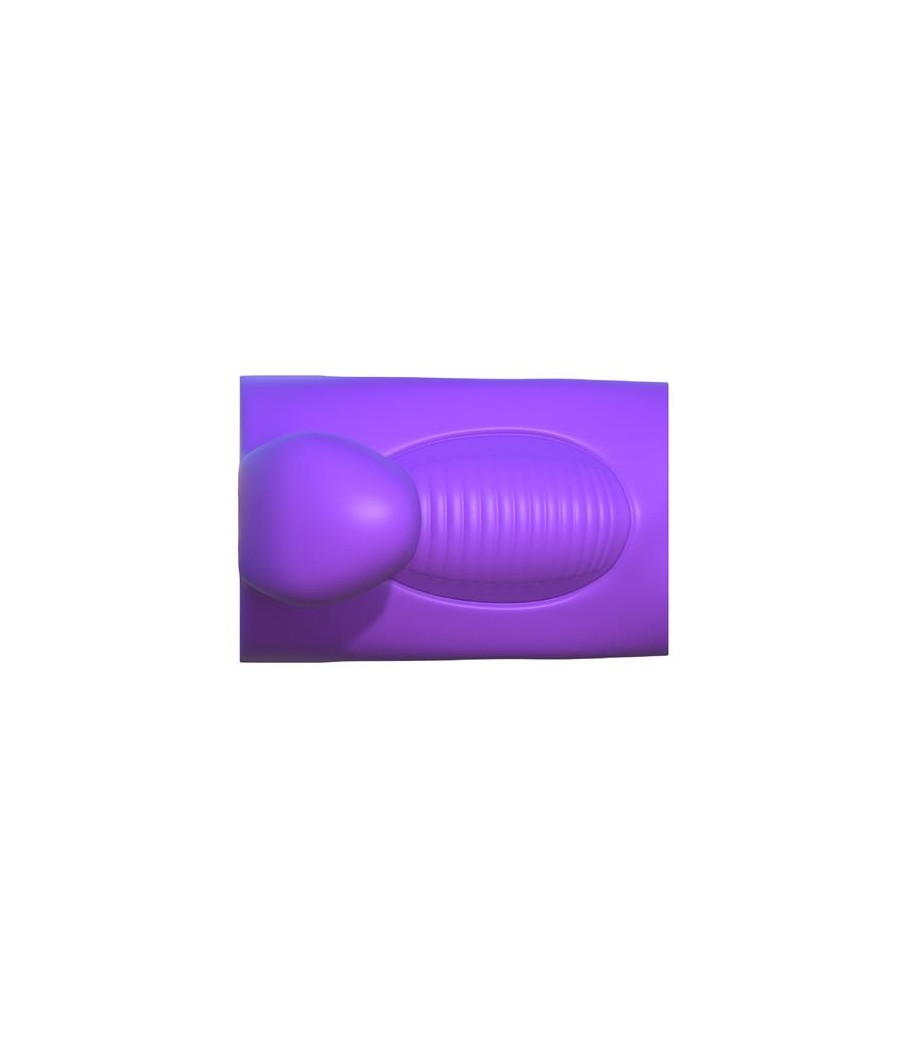 Fantasy C Ringz Anillo Vibrador para Parejas Ultimate Cage Purpura